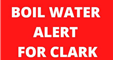 boil Water alert
