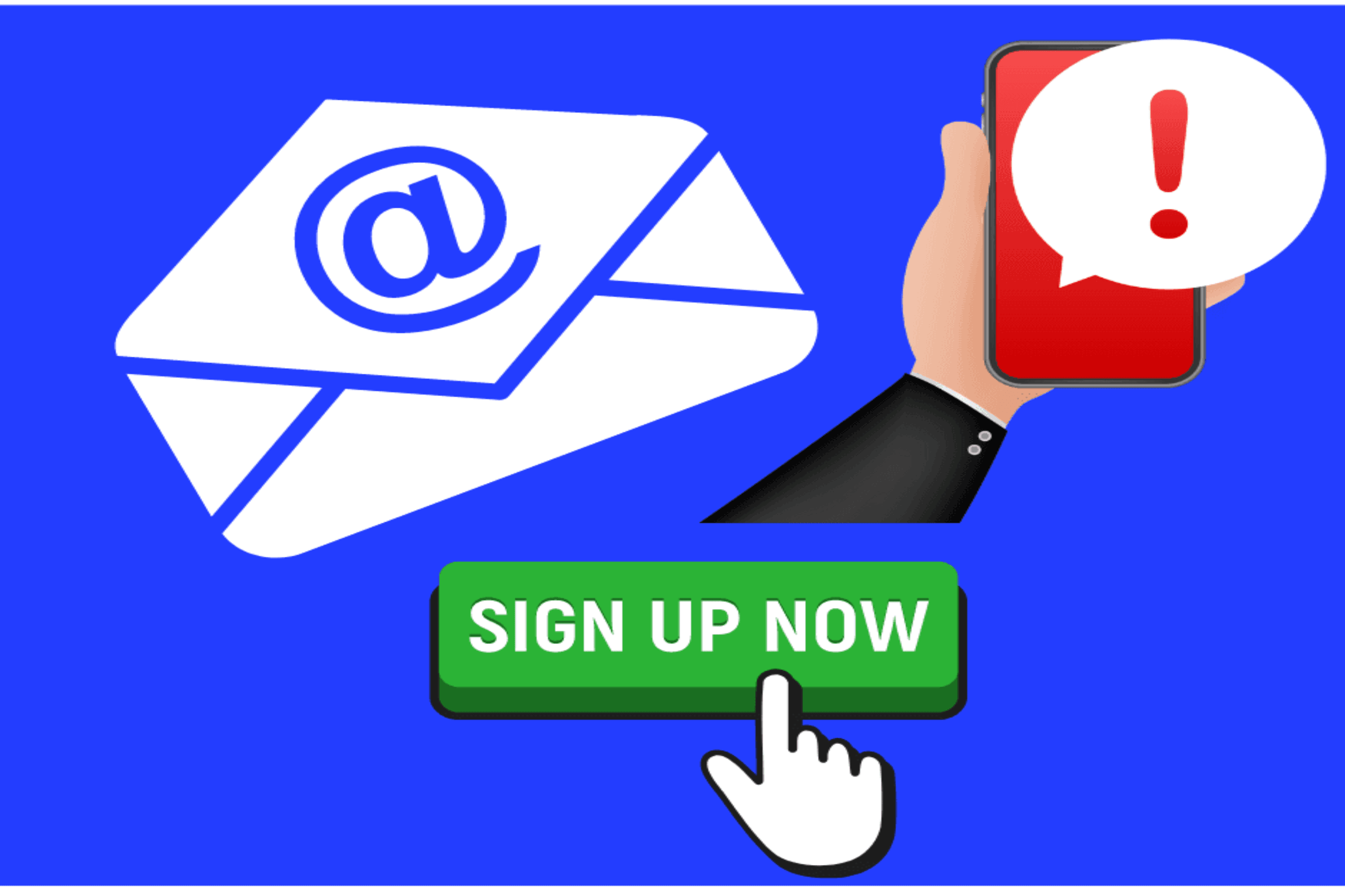 Get text email alerts