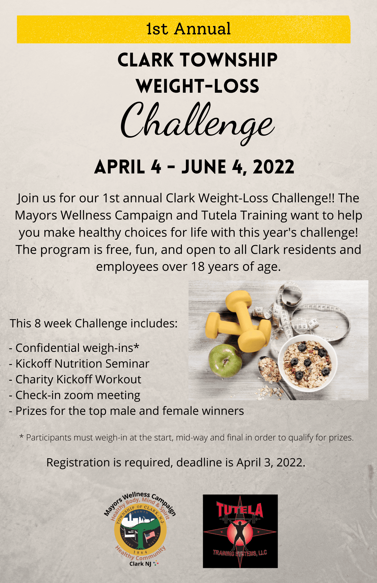 Weight Loss Challenge flyer v2
