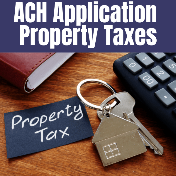 ACH - Application P Tax Opens in new window