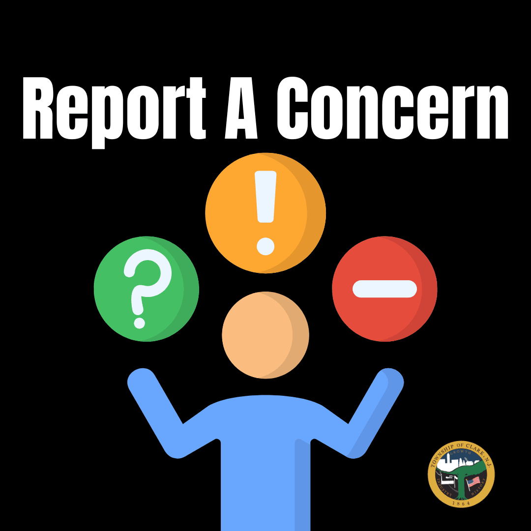 Report a concern button